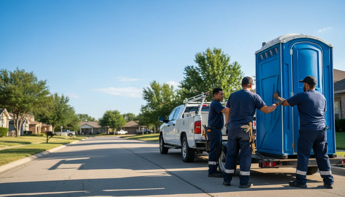 Portable Toilet Rental in Bloomington, IL near me